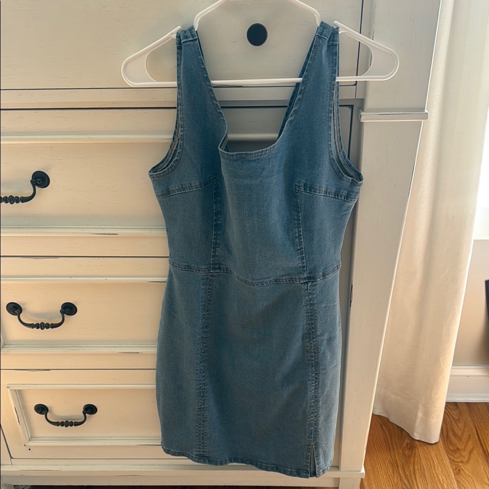 Denim Sleeveless Dress